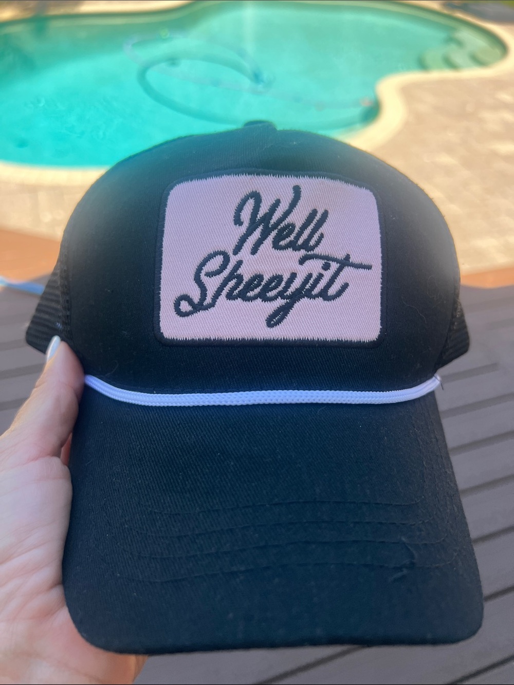 “Well Sheeyit” snap back hat